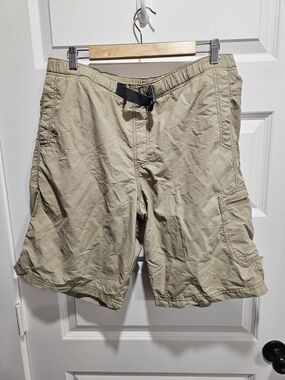 Columbia Tan Cargo Shorts with Drawstring
